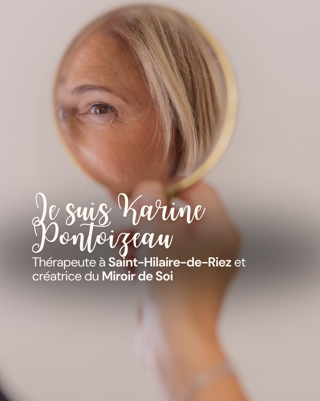 Je suis Karine Pontoizeau, thérapeute