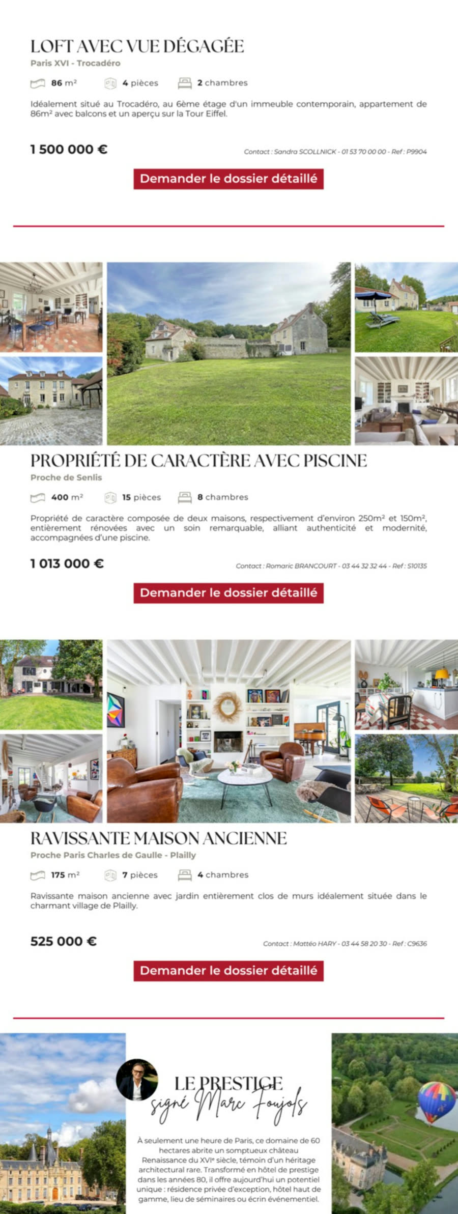 Newsletter Marc Foujols — Nouveautés de la semaine